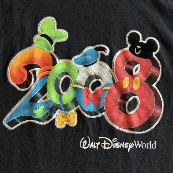 Walt Disney World 2008 Mens Size Large Short Sleeve Tee - Picture 2 of 16